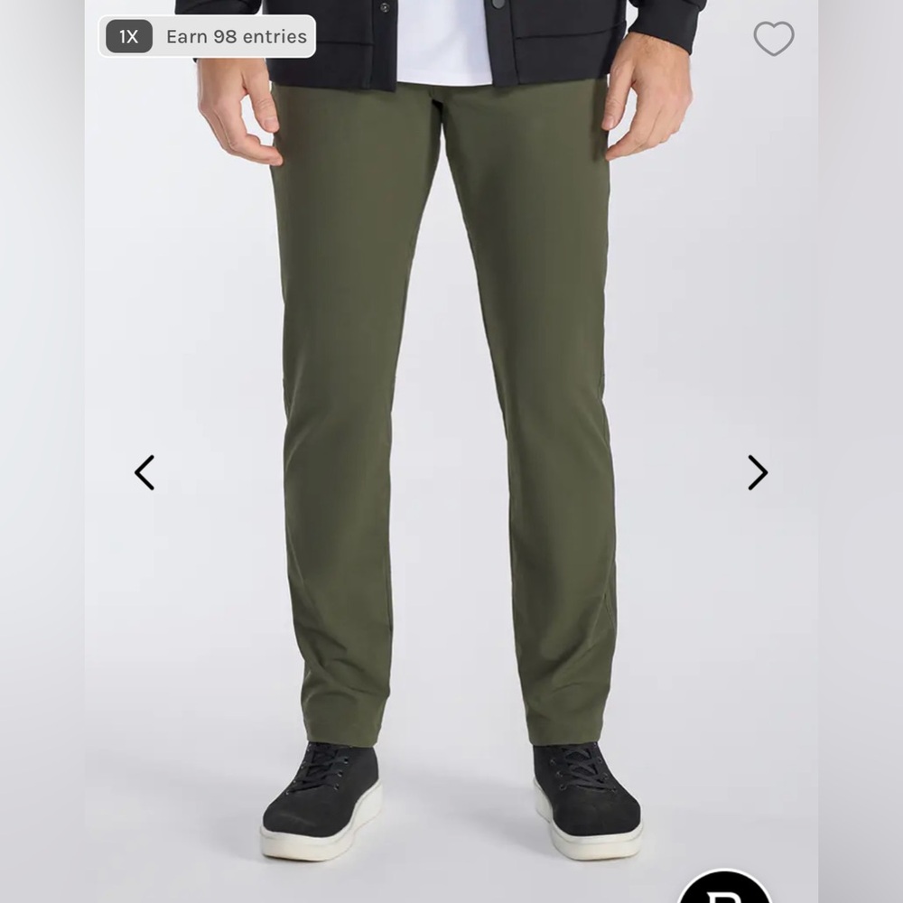 BYLT Ripstop Pants Dark Olive Large